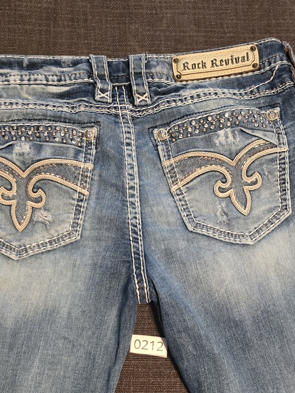 Rock Revival Karisse Size 31 Embellished  Jeans